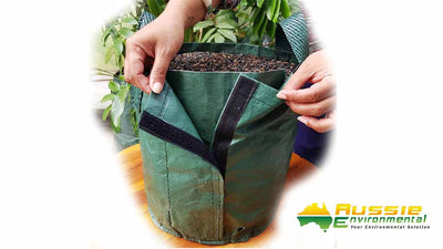 Planter Bags with Velcro - Sold in a Pack of 5 Bags