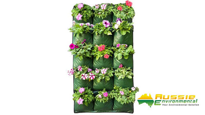 Vertical Wall Planters - Pack of 3