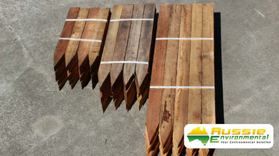Hardwood Timber Stakes / Pegs (Pack of 25)