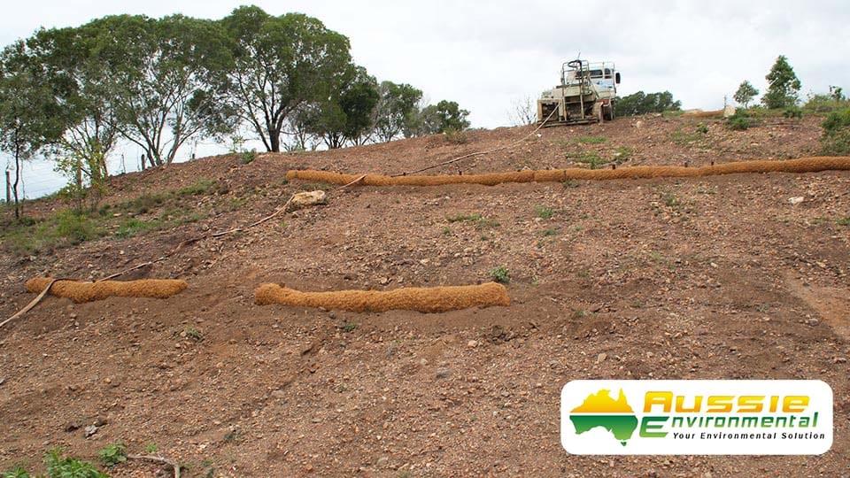 Coir Log Installation – Aussie Environmental