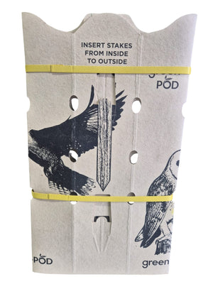 GreenPOD 450mm Biodegradable Tree Guards - 25 Pack