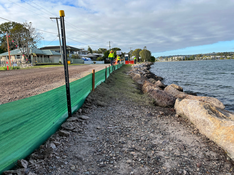 High-Vis Silt Fence for Sale | Aussie Environmental