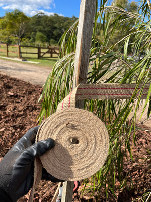 Jute Webbing - Plant Tree Ties 50mm x 33m