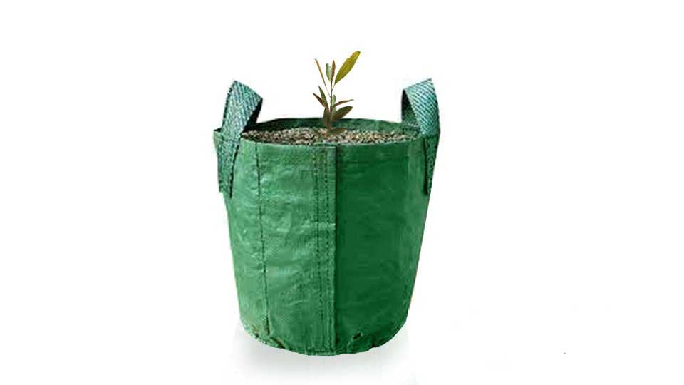 Yellow Jute Planter Bag, Size: 12x9 Inch at Rs 500 in Bhopal | ID:  2850869357497