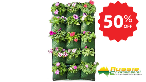 Vertical Wall Planters - Pack of 3