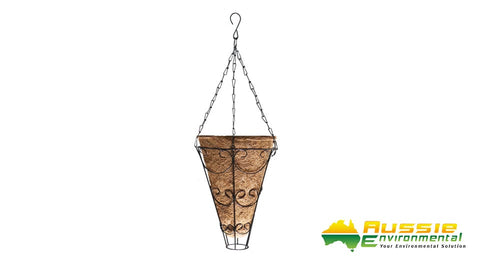Conical Coir Hanging Basket - Large 23cm