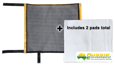 Absorbent Spill Mat – Oil & Fuel (Reusable & 2 Pads Included)