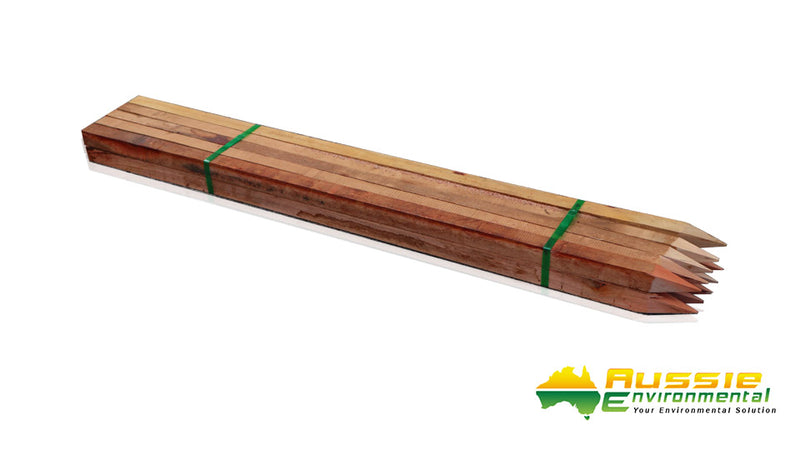 Timber Stakes for Tree Planting- 1800mm Pack of 10 – Aussie Environmental
