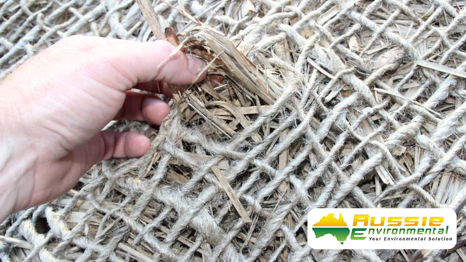Environment Mesh Erosion And Sediment Control Jute Netting